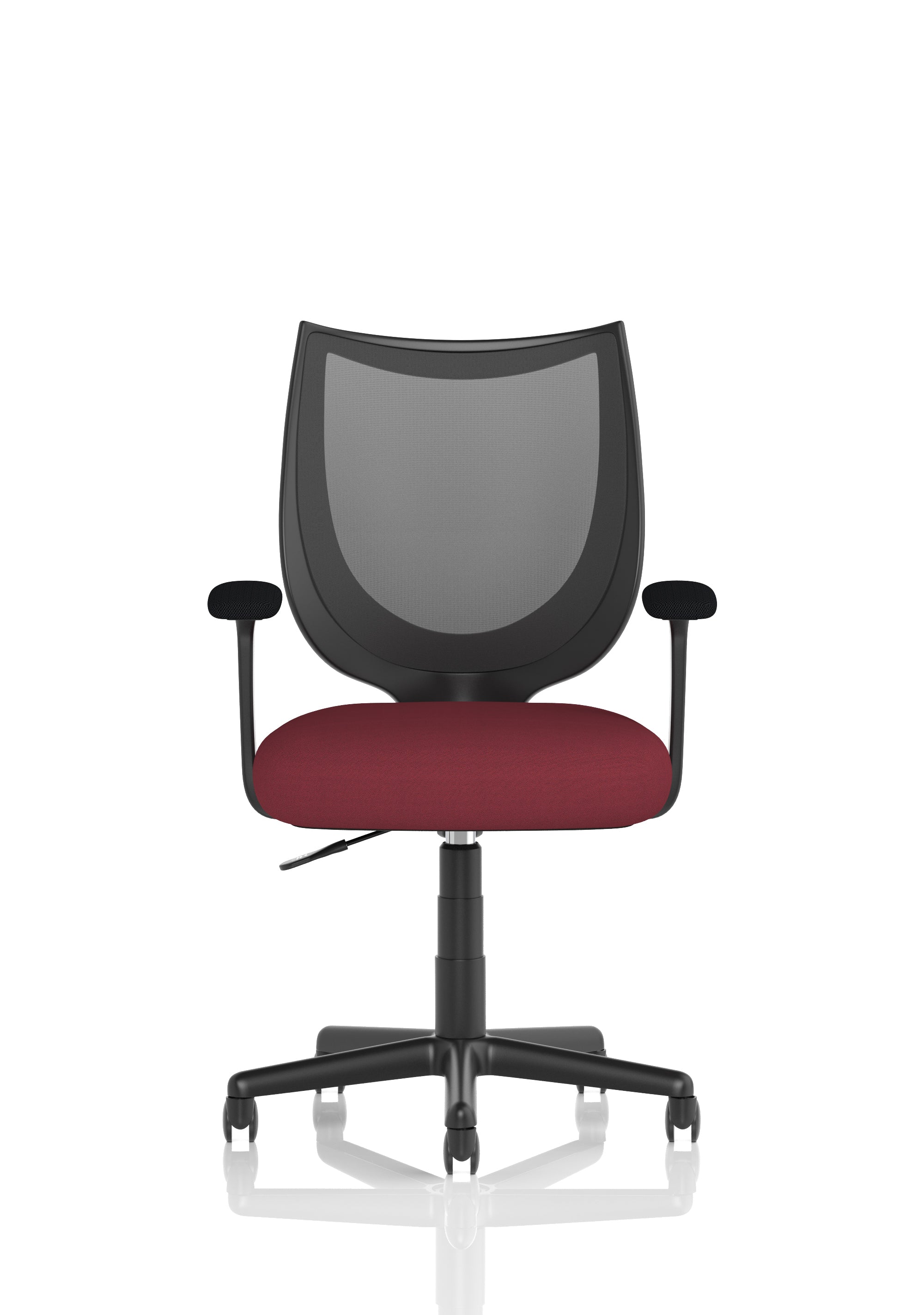Camden Black Mesh Chair Ginseng Chilli