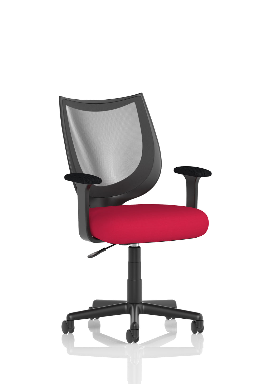 Camden Black Mesh Chair Bergamot Cherry