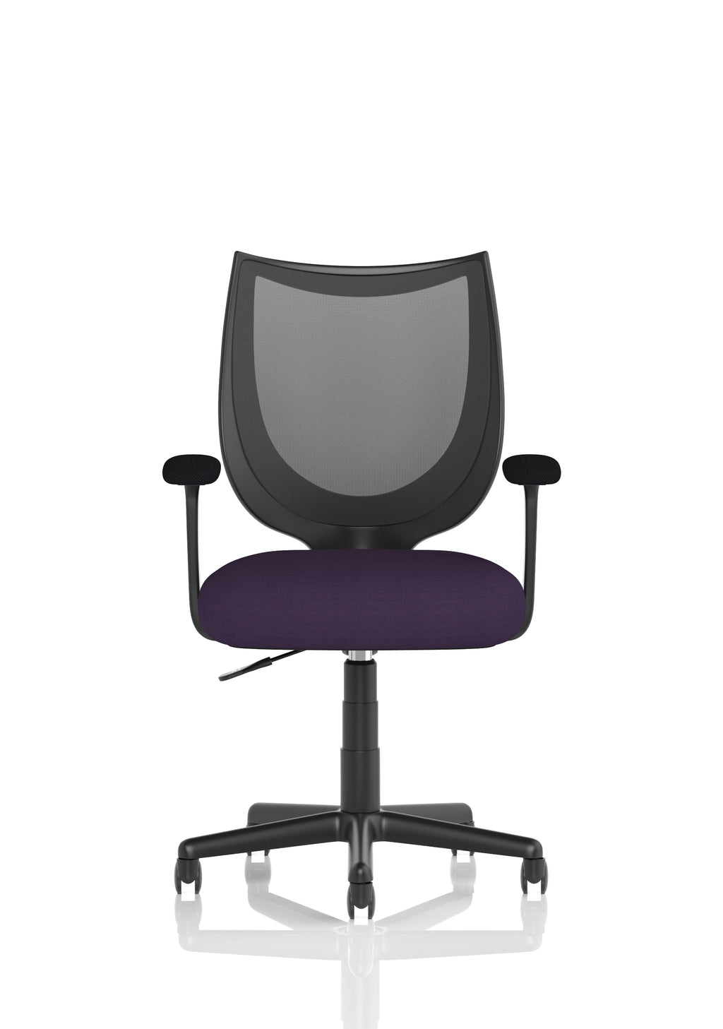 Camden Black Mesh Chair Tansy Purple