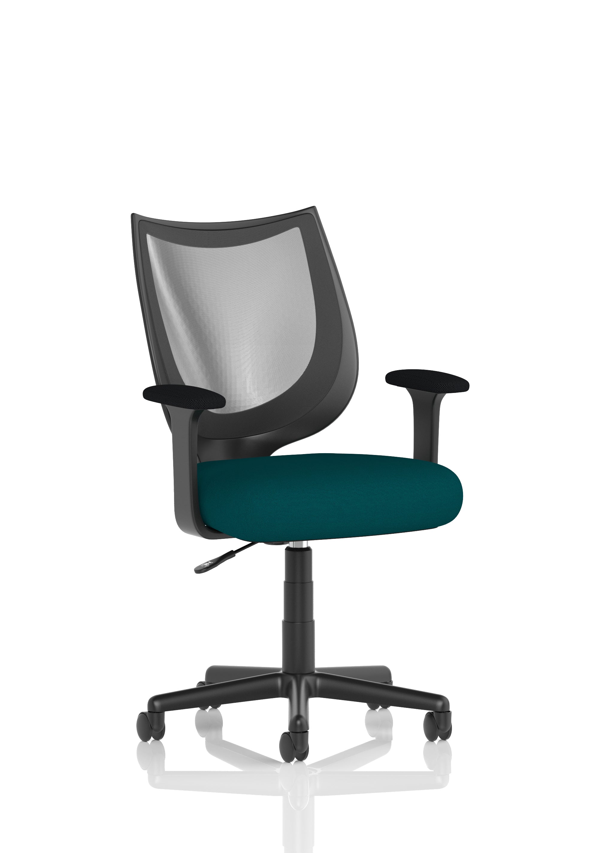 Camden Black Mesh Chair Maringa Teal