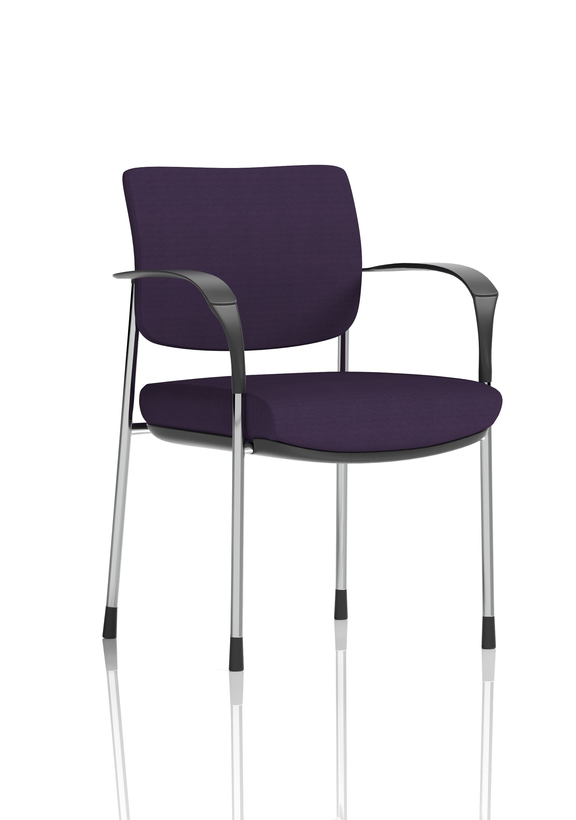 Brunswick Deluxe With Arms Chrome Frame (Back & Seat) Tansy Purple