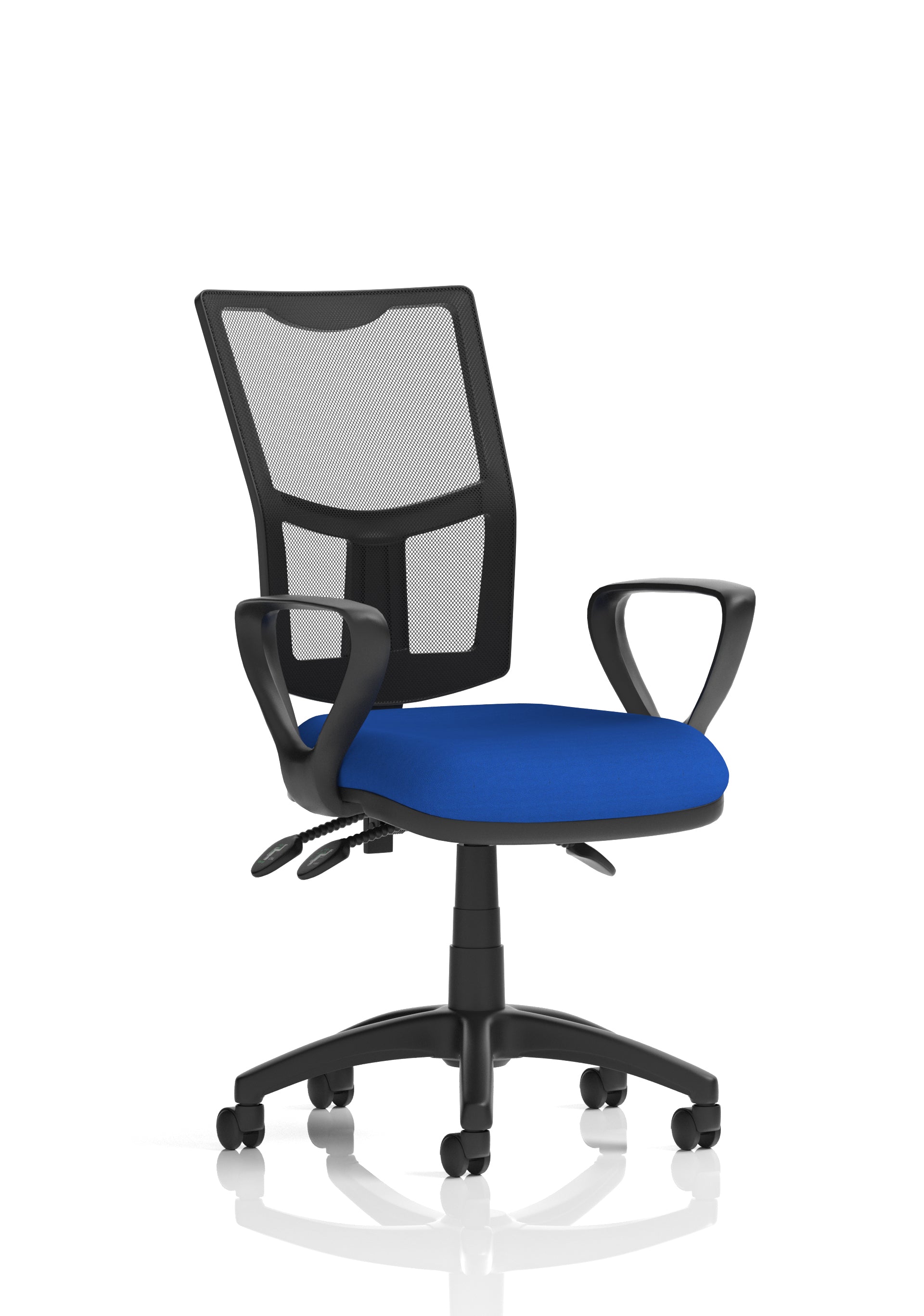 Eclipse Plus III Mesh Ergonomic Chair (Loop Arms) – Stevia Blue