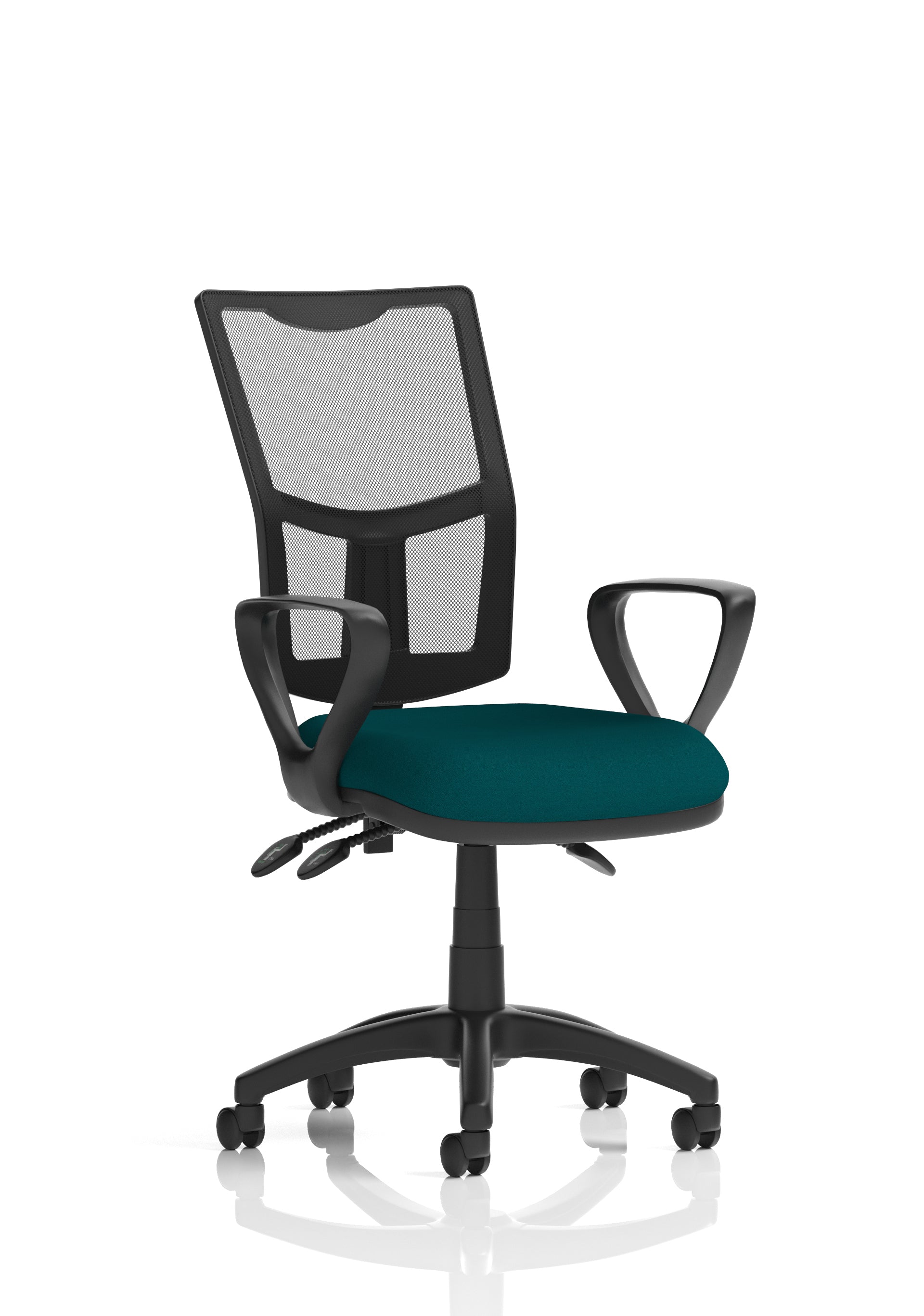 Eclipse Plus III Mesh Ergonomic Chair (Loop Arms) – Maringa Teal