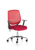 Dura Ergonomic Chair (Red Back) – Bergamot Cherry