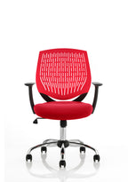 Dura Ergonomic Chair (Red Back) – Bergamot Cherry