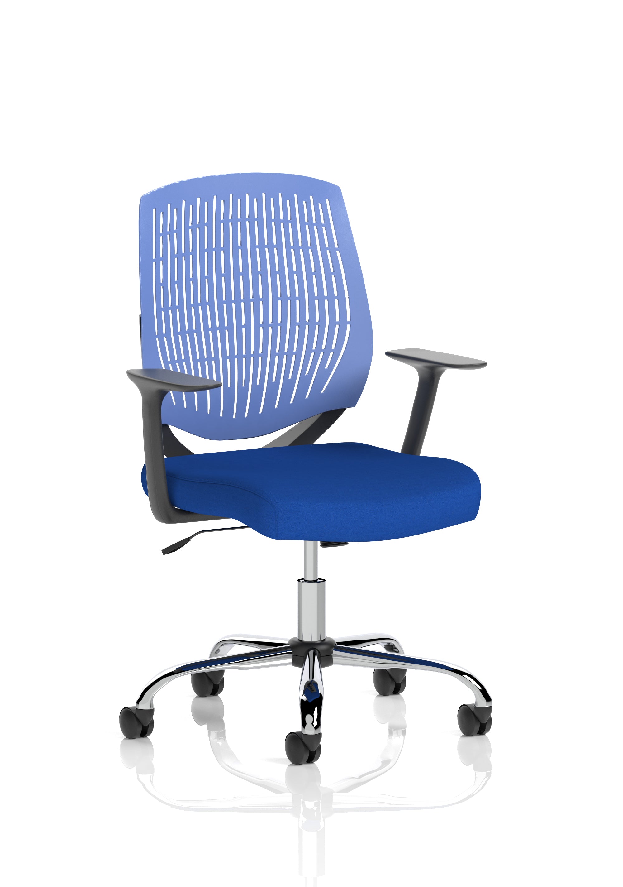 Dura Ergonomic Chair (Blue Back) – Stevia Blue