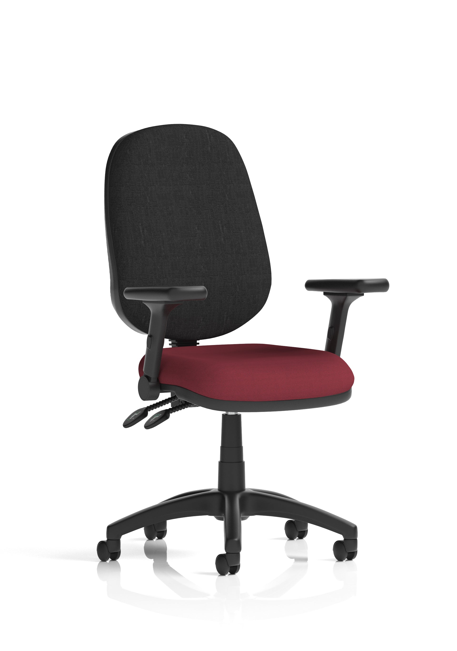 Eclipse Plus II Ergonomic Chair – Ginseng Chilli