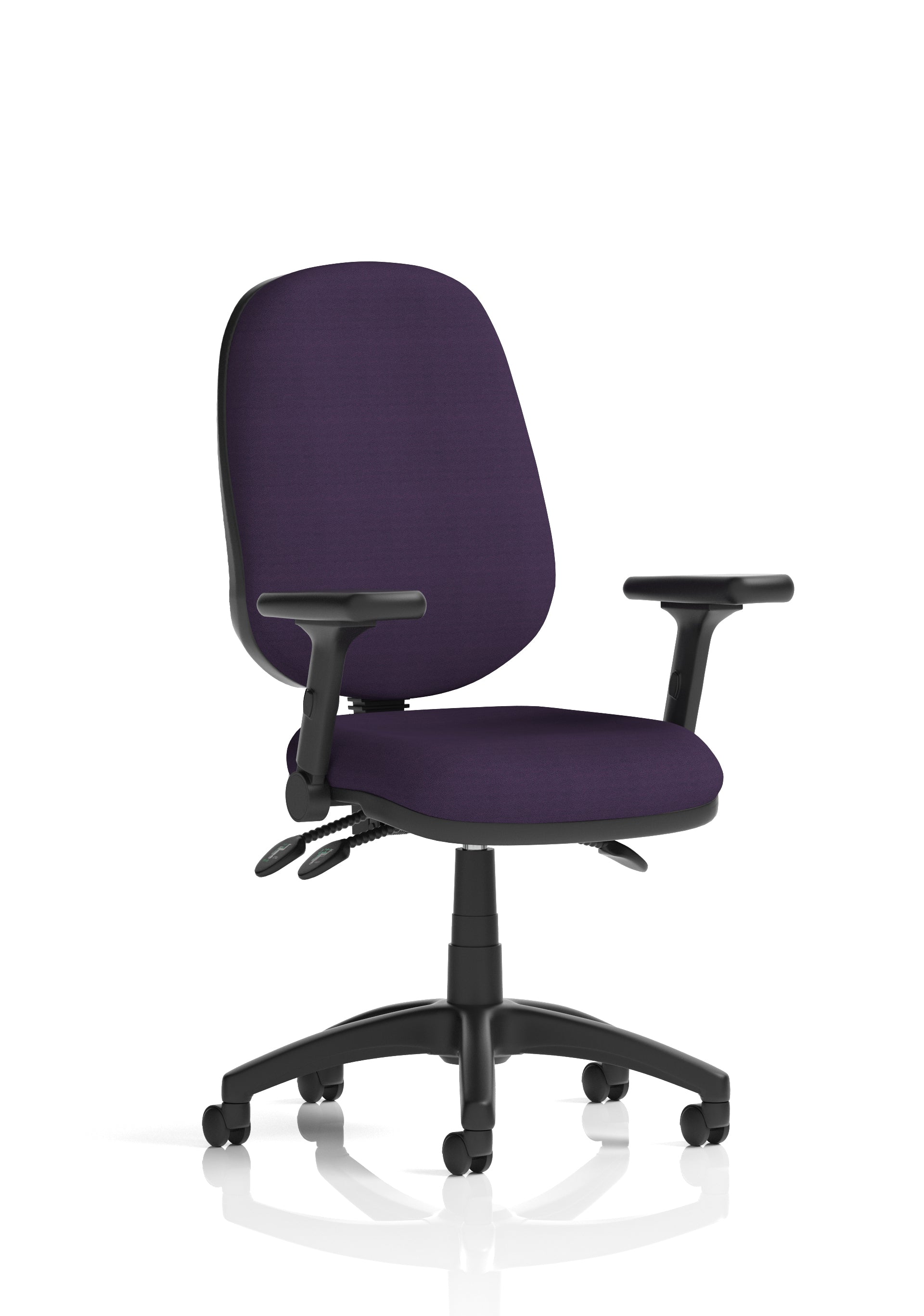 Eclipse Plus III Ergonomic Chair (Back & Seat) – Tansy Purple