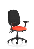 Eclipse Plus III Ergonomic Chair – Tabasco Orange