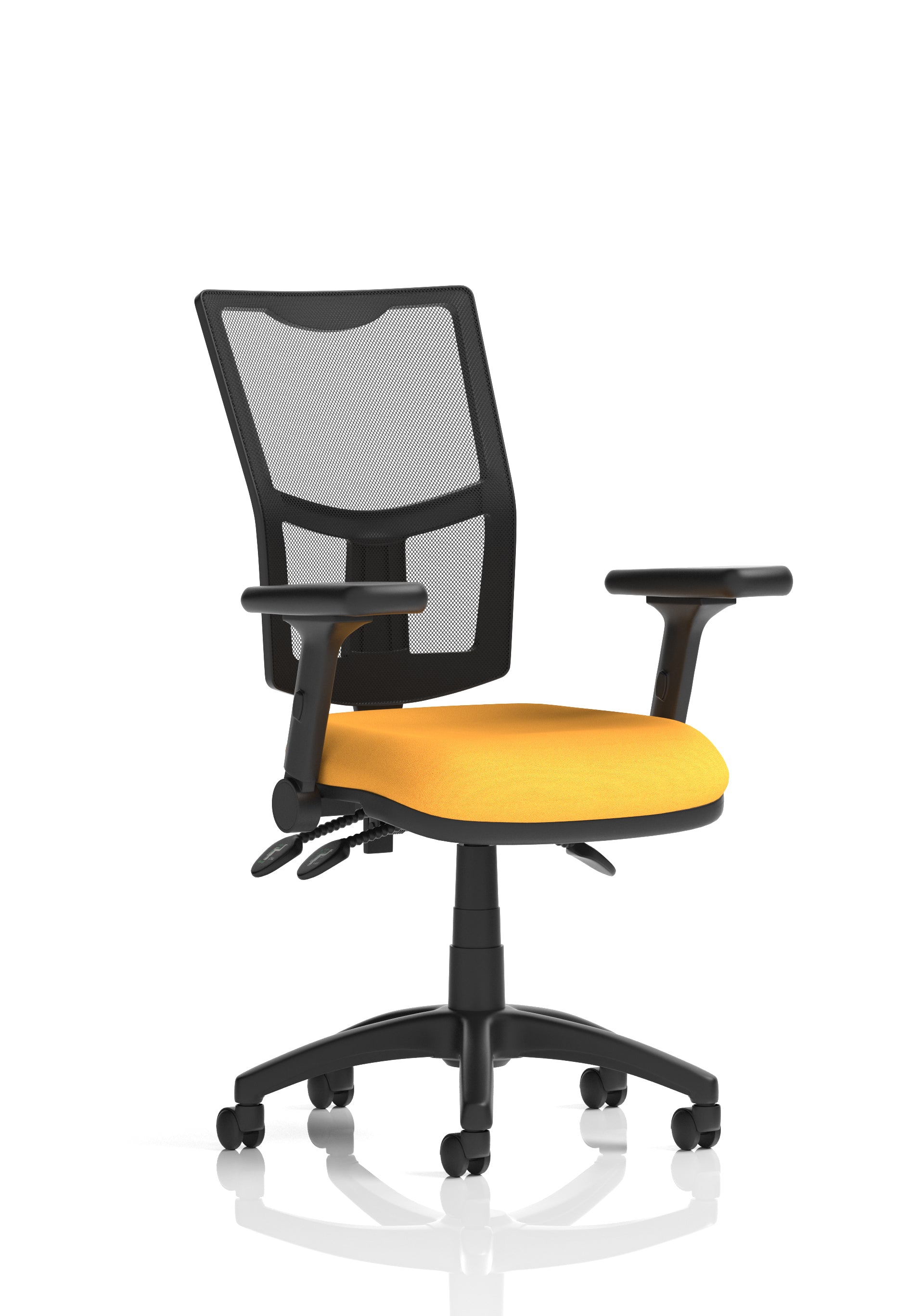 Eclipse Plus III Mesh Ergonomic Chair – Senna Yellow