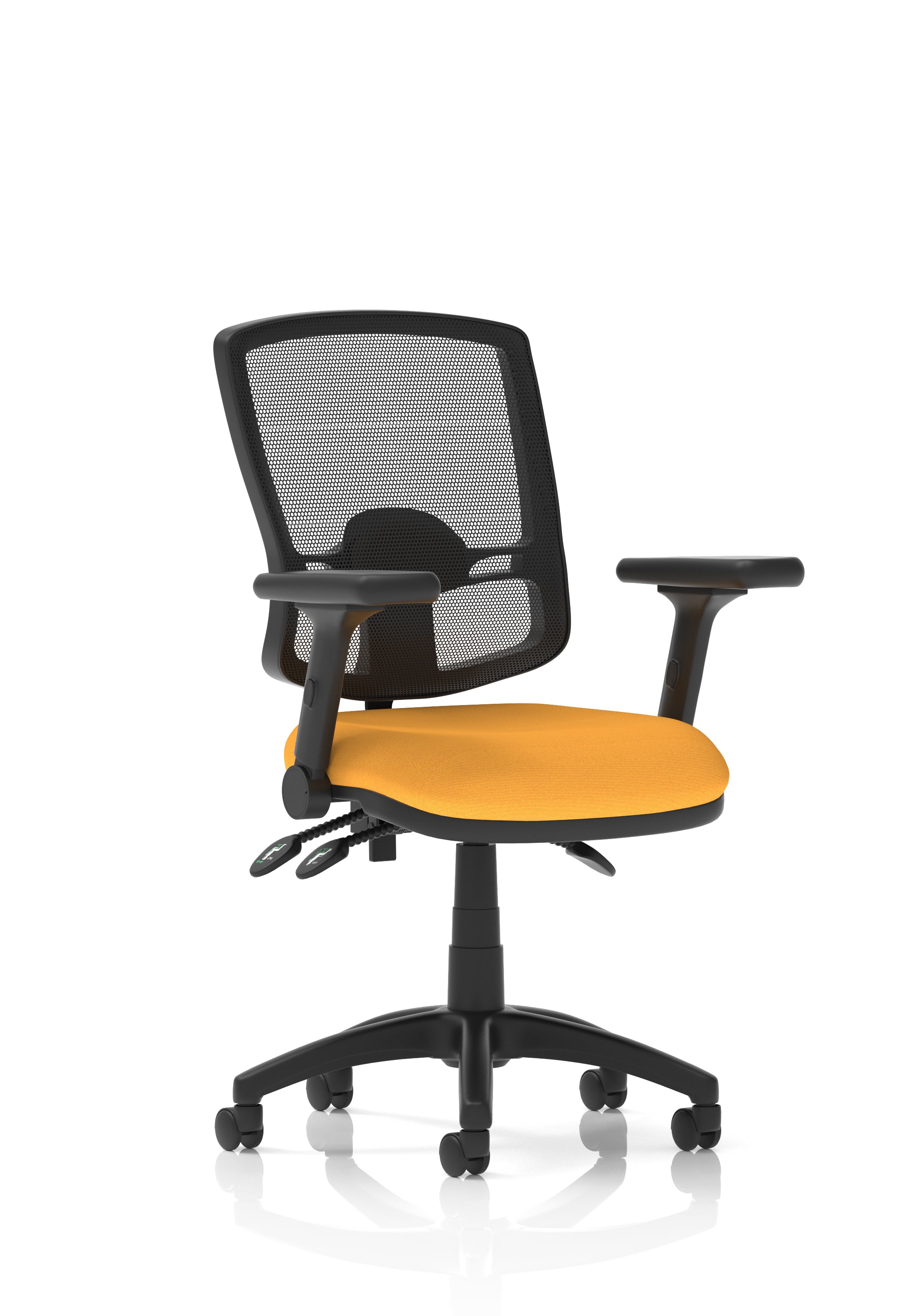 Eclipse Plus III Deluxe Mesh Ergonomic Chair – Senna Yellow