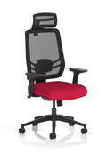 Ergo Click Ergonomic Chair ((With Headrest)) – Bergamot Cherry