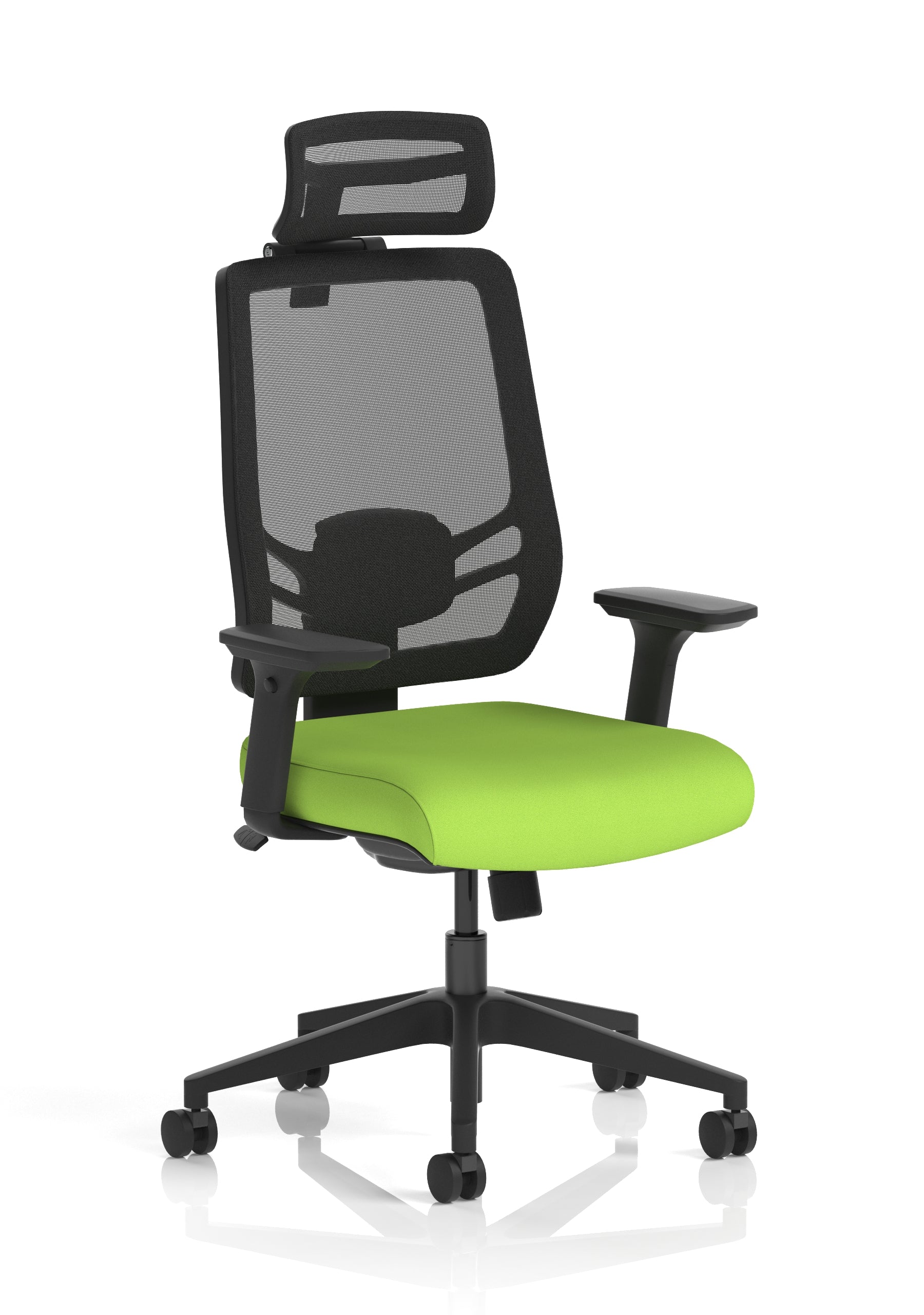Ergo Twist Ergonomic Chair ((With Headrest)) – Myrrh Green
