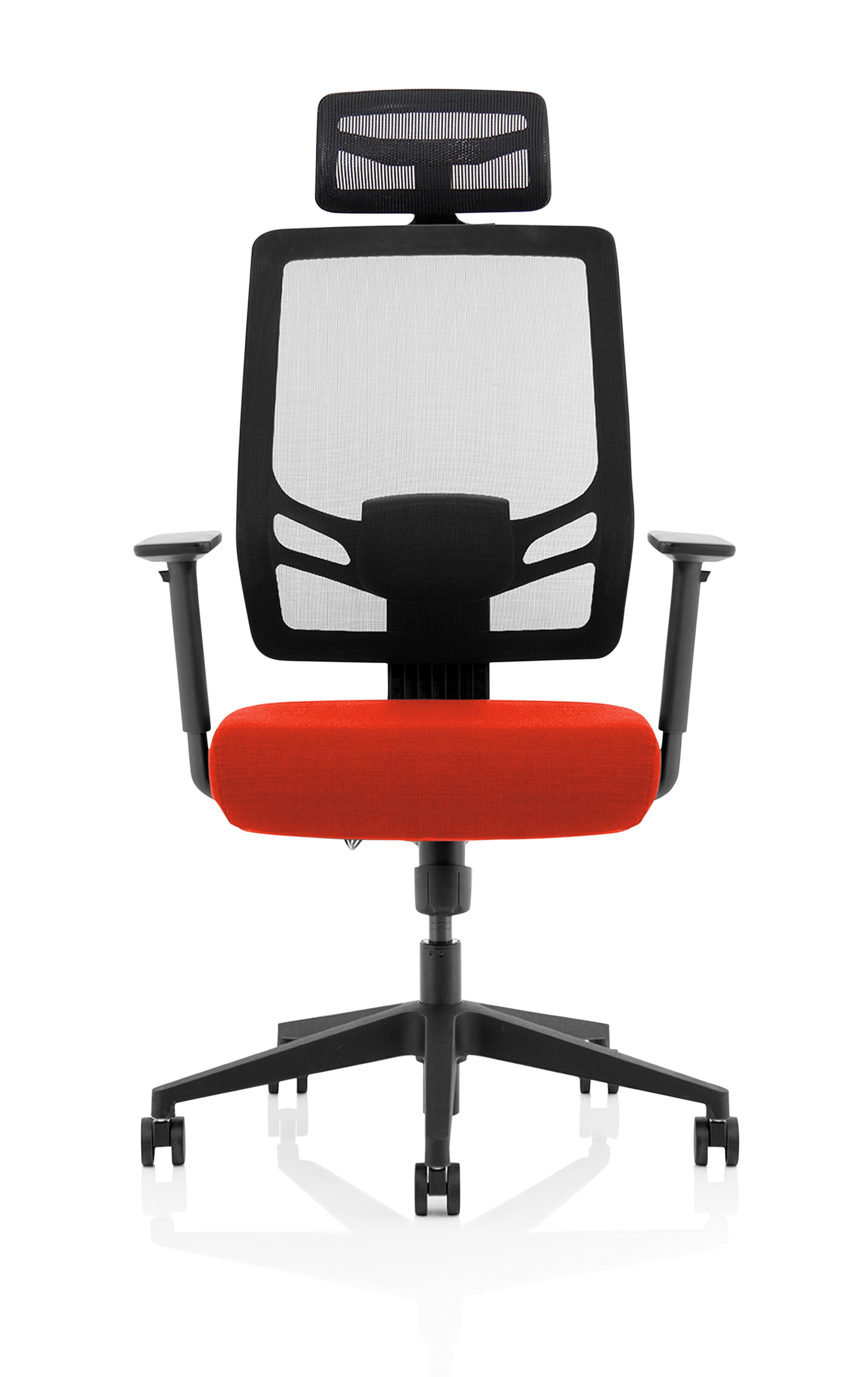 Ergo Twist Ergonomic Chair ((With Headrest)) – Tabasco Orange