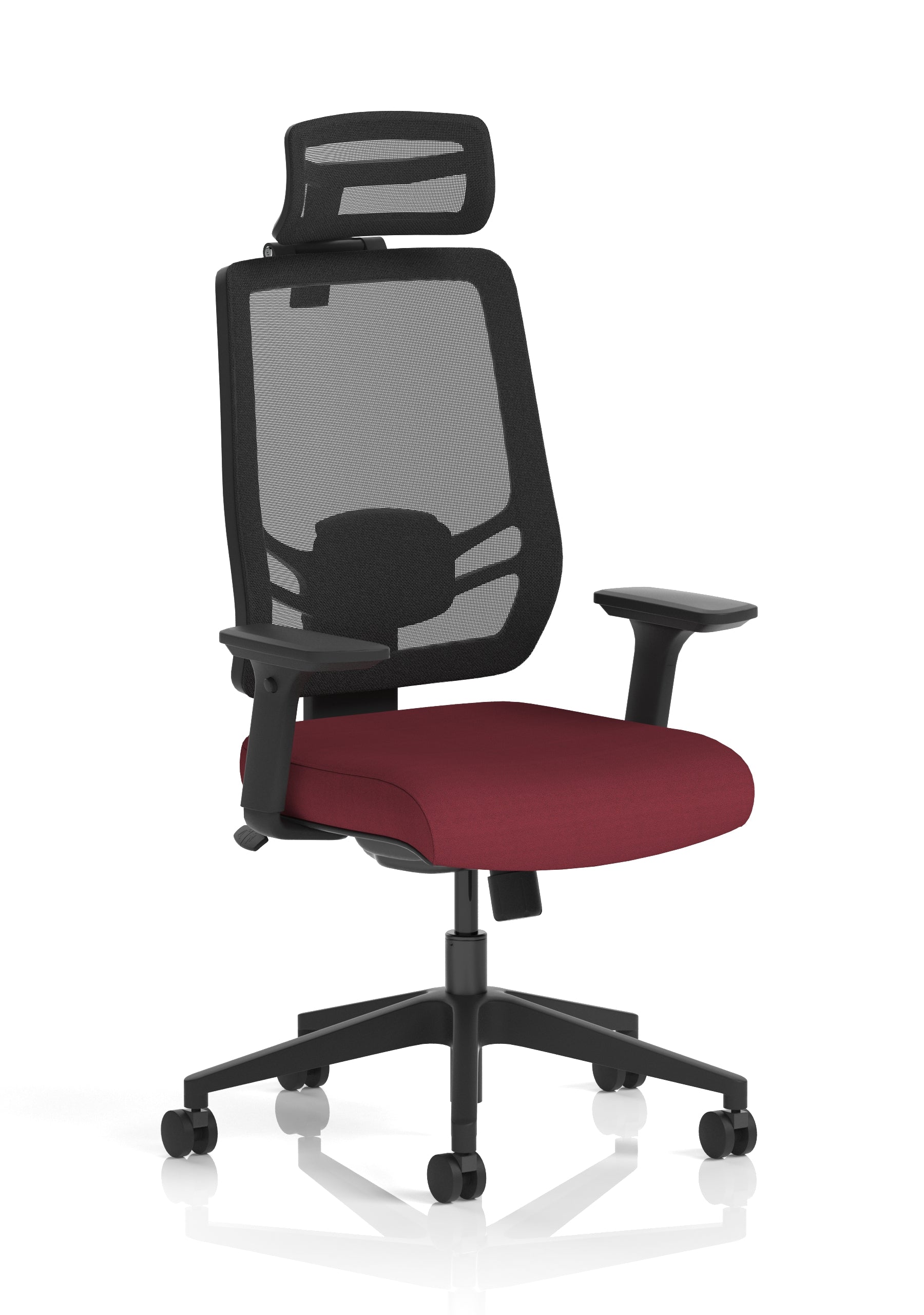 Ergo Twist Ergonomic Chair ((With Headrest)) – Ginseng Chilli
