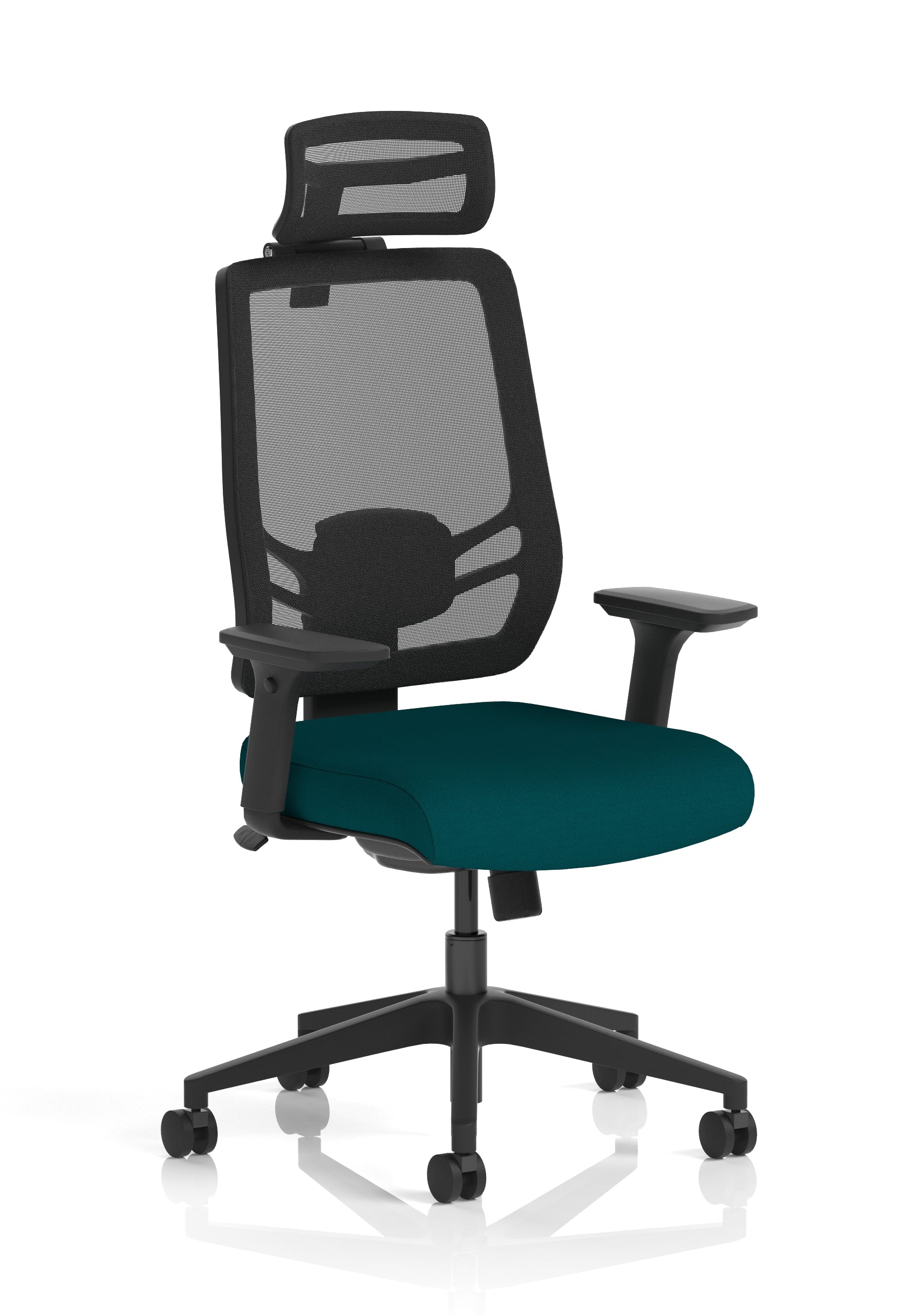 Ergo Twist Ergonomic Chair ((With Headrest)) – Maringa Teal